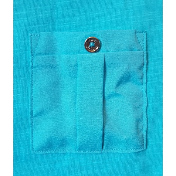 Tommy Hilfiger Blue Hawaii Top - Picture 3 of 6